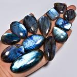 Labradorite Healing Crystal Cabochons - 5PCS Set