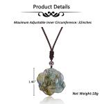 Labradorite Flower Necklace for Abundance and Protection