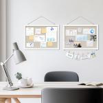 Cork Board Vision Board for Wealth Manifestation