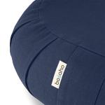 Crescent Zafu Meditation Cushion in Zen Black