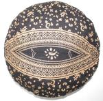 Round Hippie Mandala Floor Cushion for Meditation