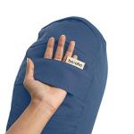 Crescent Zafu Meditation Cushion in Zen Black