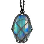 Labradorite Gemstone Pendant Necklace for Wealth Manifesting