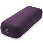 Organic Cotton Meditation Cushion for Abundance - Purple