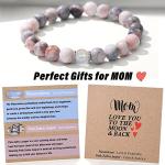 Personalized Moonstone Bracelet for Mom’s Special Day