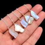 Handmade Moonstone Pendant Necklace for Abundance
