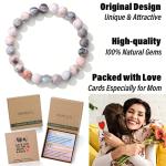 Personalized Moonstone Bracelet for Mom’s Special Day