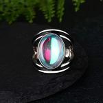 Moonstone Silver Ring for Abundance and Blessings