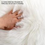 Large Round Meditation Floor Pillow Cover, White