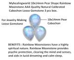 Rainbow Moonstone Gemstones for Manifesting Abundance