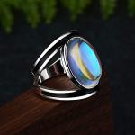 Moonstone Silver Ring for Abundance and Blessings