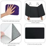 Vuzvuv Large Cork Board with Push Pins & Notes