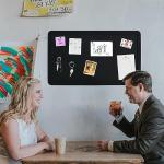 Vuzvuv Large Cork Board with Push Pins & Notes