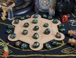 Green Bloodstone Rune Stone Set for Abundance
