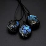 Dragons Heart Labradorite Healing Stone Necklace