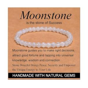 Moonstone Bracelet for Success and Abundance