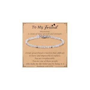 Best Friend Moonstone Bracelet Gift for Women