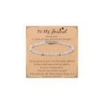 Best Friend Moonstone Bracelet Gift for Women