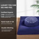 Zafu & Zabuton Meditation Cushions for Abundance
