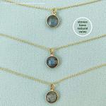 Labradorite Necklace for Abundance and Healing