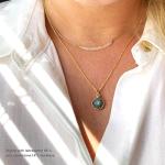 Labradorite Necklace for Abundance and Healing