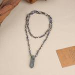 Boho Labradorite Pendant Necklace for Abundance