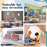 Bohemian Floor Pillows for Yoga and Meditation