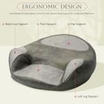 SUMIHUM Meditation Cushion, Comfortable Floor Pillow for Adults Sitting, Reading, Yoga, Large Floor Cushion Seating for Living Room Tatami Home Decor