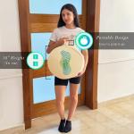 WonderVibes Meditation Cushion - Premium Floor Pillow, Comfortable Floor Pillow for Adults, Beautiful Meditation Pillow, Large Buckwheat Floor Cushion with Washable Quality Cover - Quality Zafu