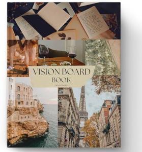 Vision Board Book with 1000+ Images – Scrapbook Supplies, Crafts for Adults, Clip Board, Junk Journal Supplies, Journaling Supplies, Board Books, Scrapbooking Supplies, Art Kit