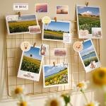 Falueqg Inspirational Vision Board Stickers - 50Pcs Positive Quote Stickers for Vision Board Supplies Kits, Motivational Planner Jounal Decals for Adults Teens Goal Setting Manifesting Dreams