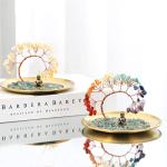 7 Chakra Crystal Tree - Buddha Statue Money for Wealth and Luck Yoga Meditation Home Decor Shelf Accents, Living Room Bedroom Office Decoration, Bookshelf Decor, TV Stand