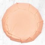 Myga Zafu Yoga Meditation Cushion with Washable Cover,Floor Cushion Pillow with Natural Buckwheat Filling,Soft Round Cotton Design for Meditating or Pranayama Exercises,Pink