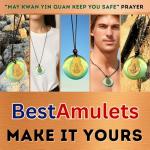 Kwan Yin Quan Necklace - Lucky Charm Pendant