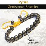 Pyrite Bracelet for Attracting Wealth and Abundance