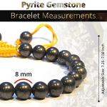 Pyrite Bracelet for Attracting Wealth and Abundance