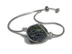 Moldavite Crystal Bracelet for Manifestation & Transformation