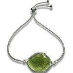 Moldavite Crystal Bracelet for Manifestation & Transformation