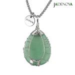 Aventurine Family Tree Crystal Necklace for Women
