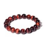 Red Tigers Eye Bracelet - Good Luck & Wealth