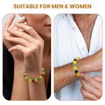 Protection Bracelet with Garnet, Aventurine, Citrine