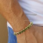 Unakite Gemstone Bracelet for Manifesting Abundance