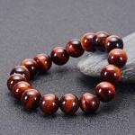 Red Tigers Eye Bracelet - Good Luck & Wealth