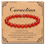 Natural Healing Gemstone Bracelet for Stress Relief