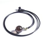 Smoky Quartz Pendant Necklace for Wealth and Energy