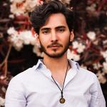 Lucky Black Obsidian Rainbow Eyes Pendant Necklace