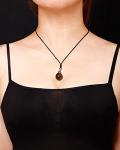 Smoky Quartz Pendant Necklace for Wealth and Energy