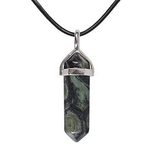 Kambaba Jasper Reiki Pendant Necklace 18 Inch