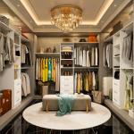 Stilar Closet System with Drawers, 5FT-8FT Closet Organizer System with Shelves & Expandable Hanging Rods, 96" Walk in Storage Closet System Wood, White