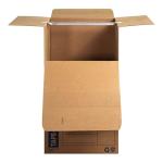 Bankers Box Tall Wardrobe Box 3 Pack, Tape-Free Design, 24-in x 24-in x 40-in (7710501)